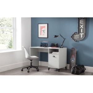 Julian Bowen Furniture Lakers Locker Grey Desk Julian Bowen Furniture Lakers Locker Grey Desk