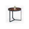 Julian Bowen Furniture Loft Walnut Lamp Table