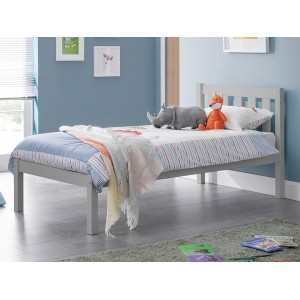 Julian Bowen Furniture Luna Dove Grey Single 3ft Bed Julian Bowen Furniture Luna Dove Grey Single 3ft Bed