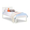 Julian Bowen Furniture Luna Surf White Painted 3ft Single Bed