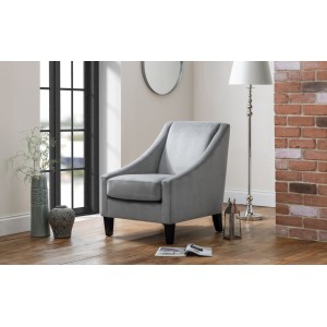 Julian Bowen Furniture Maison Velvet Fabric Chair Julian Bowen Furniture Maison Velvet Fabric Chair