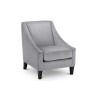 Julian Bowen Furniture Maison Velvet Fabric Chair