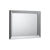 Julian Bowen Furniture Soprano Silver Wall Mirror