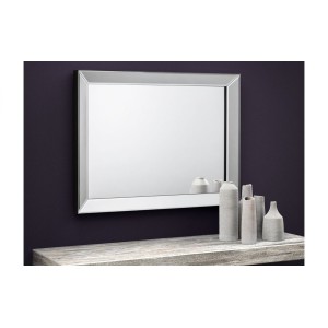 Julian Bowen Furniture Soprano Silver Wall Mirror