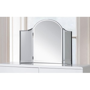 Julian Bowen Furniture Canto Curved Dressing Table Mirror Julian Bowen Furniture Canto Curved Dressing Table Mirror
