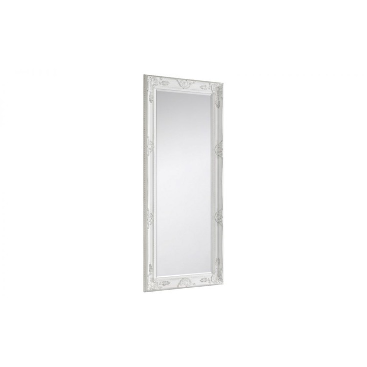 Julian Bowen Furniture Palais White Lean To Dress Mirror