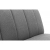 Julian Bowen Furniture Miro Grey Curved Back Sofabed