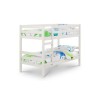 Julian bowen Surf White Painted Furniture Camden Bunk Bed