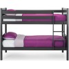 Julian Bowen Furniture Bella Anthracite Painted Bunk Bed