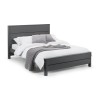 Julian Bowen Furniture Chloe 5ft King Size Bed in Storm Grey