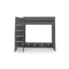 Julian Bowen Furniture Nebula Anthracite Gaming Bed with Desk