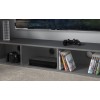 Julian Bowen Furniture Nebula Anthracite Gaming Bed with Desk