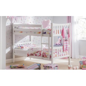 Julian Bowen Painted Furniture Zodiac Bright White Bunk Bed Julian Bowen Painted Furniture Zodiac Bright White Bunk Bed