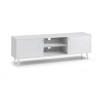 Julian Bowen White Painted Furniture Moritz White TV Unit