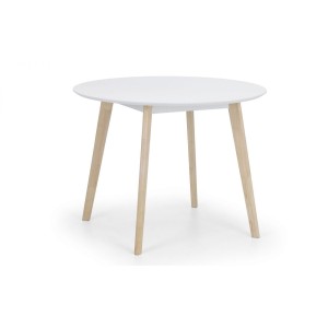 Julian Bowen Furniture Casa Limed Oak Round Dining Table Julian Bowen Furniture Casa Limed Oak Round Dining Table
