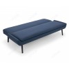 Julian Bowen Furniture Gaudi Blue Curled Base Sofabed