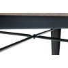 Julian Bowen Furniture Grafton Metal Square Table