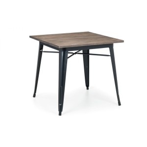 Julian Bowen Furniture Grafton Metal Square Table Julian Bowen Furniture Grafton Metal Square Table