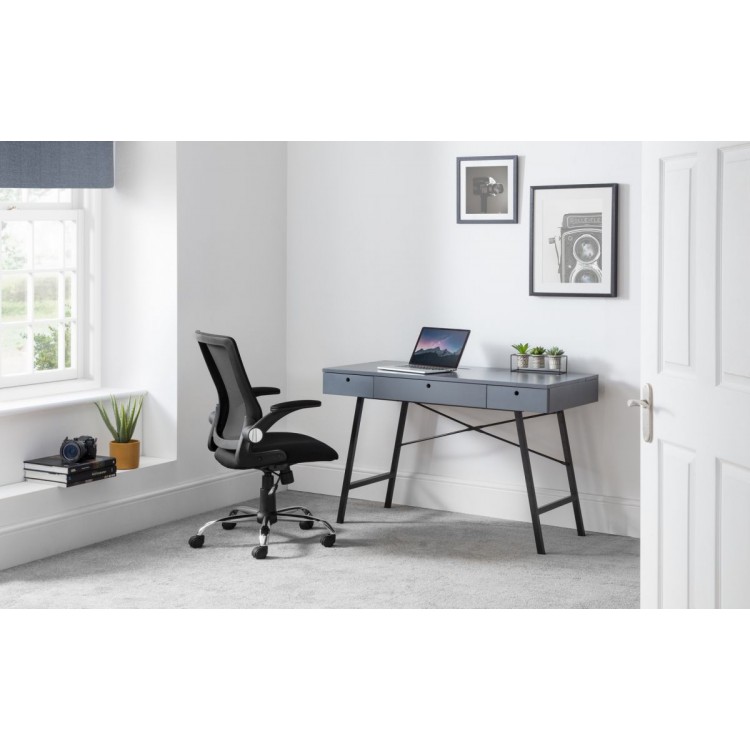 Julian Bowen Furniture Imola Black Mesh Back Office Chair