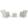 Maze Rattan Garden Cotswolds Reclining 2 Seat Lounge Set