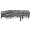 Maze Lounge Outdoor Fabric Furniture New York Left Hand Facing Corner Sofa Set