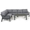 Maze Lounge Outdoor Fabric Furniture New York Left Hand Facing Corner Sofa Set