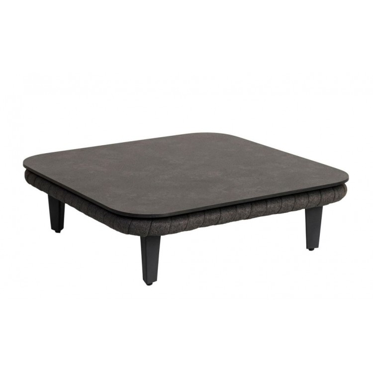 Alexander Rose Garden Furniture Cordial Luxe Dark Grey Coffee Table With HPL Top