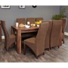 Mayan Walnut Furniture 8 Seater Dining Table CDR04C