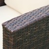 Signature Weave Garden UV Treated Rattan Harper Grey Stackable Sofa Set