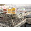 Signature Weave Garden Furniture Constance Silver Grey Large Corner Dining Set