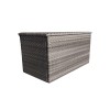 Signature Weave Garden Furniture Grey Large Cushion Storage Box