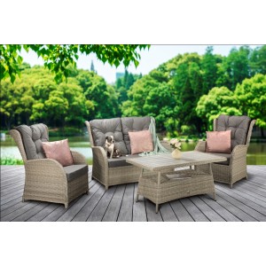 Signature Weave Garden Furniture Meghan Grey Rattan 2 Seat Sofa Set Signature Weave Garden Furniture Meghan Grey Rattan 2 Seat Sofa Set