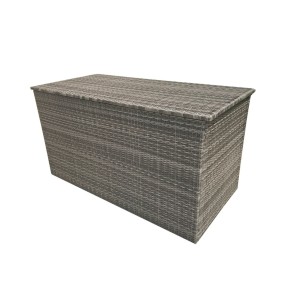Signature Weave Garden Furniture Large Grey Cushion Box Signature Weave Garden Furniture Large Grey Cushion Box