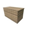 Signature Weave Garden Furniture Large Brown Cushion Box