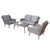 Signature Weave Garden Furniture Danielle 2 Seater Sofa Set