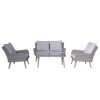 Signature Weave Garden Furniture Danielle 2 Seater Sofa Set