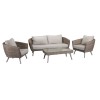 Signature Weave Garden Furniture Danielle 3 Seater Sofa Set