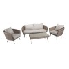 Signature Weave Garden Furniture Danielle 3 Seater Sofa Set