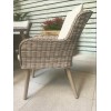 Signature Weave Garden Furniture Danielle 6 Seater Retro Rectangular Dining Set