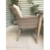 Signature Weave Garden Furniture Danielle 6 Seater Retro Rectangular Dining Set