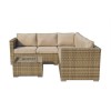 Signature Weave Garden Georgia Corner Sofa Set with Coffee Table & Ice Bucket