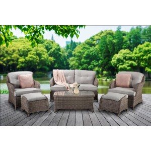 Signature Weave Garden Furniture Harriet Cottage Style Sofa Set Signature Weave Garden Furniture Harriet Cottage Style Sofa Set