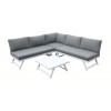 Signature Weave Garden Furniture Kimmie Corner Sofa Set with Adjustable Head Rest