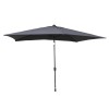 Signature Weave Garden Furniture 2.5m Round Grey Table Parasol