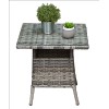 Signature Weave Garden Furniture Sarah Grey Rattan 3 Piece Lounge Set