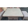 Signature Weave Garden Furniture Sarah Grey Corner Dining Set