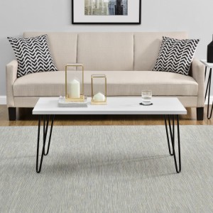 Owen Retro Wooden Furniture White Coffee Table Owen Retro Wooden Furniture White Coffee Table