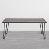 Owen Retro Wooden Furniture Sonoma Oak Coffee Table