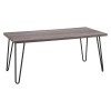 Owen Retro Wooden Furniture Sonoma Oak Coffee Table