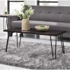 Owen Retro Wooden Furniture Espresso Coffee Table